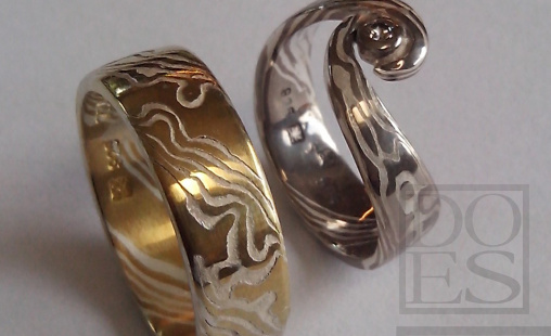 Mokume-gane trouwringen2.jpg